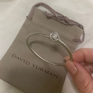 David Yurman Infinity Bracelet with Diamonds